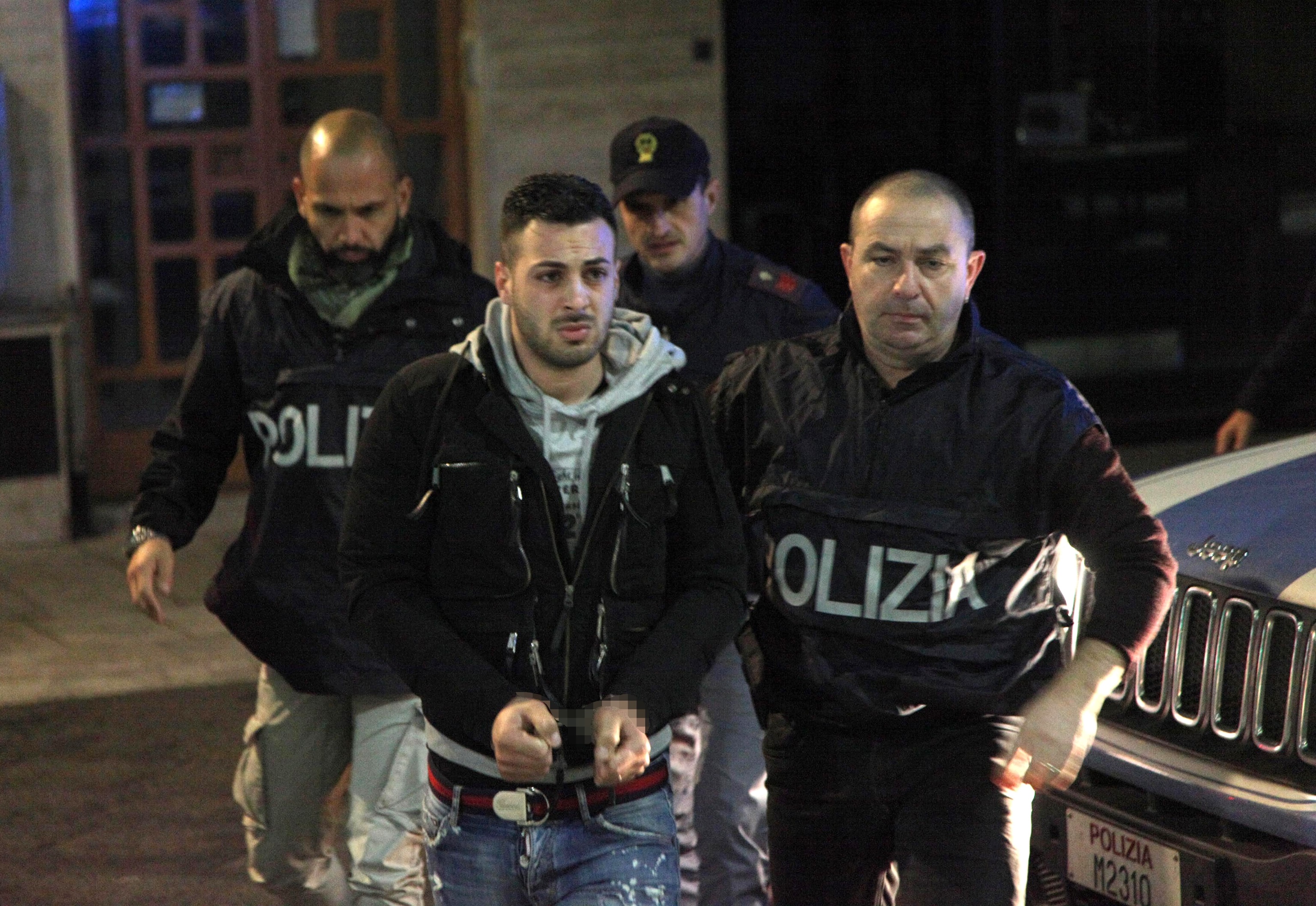 Uno degli arrestati nel corso del blitz internazionale antidroga
