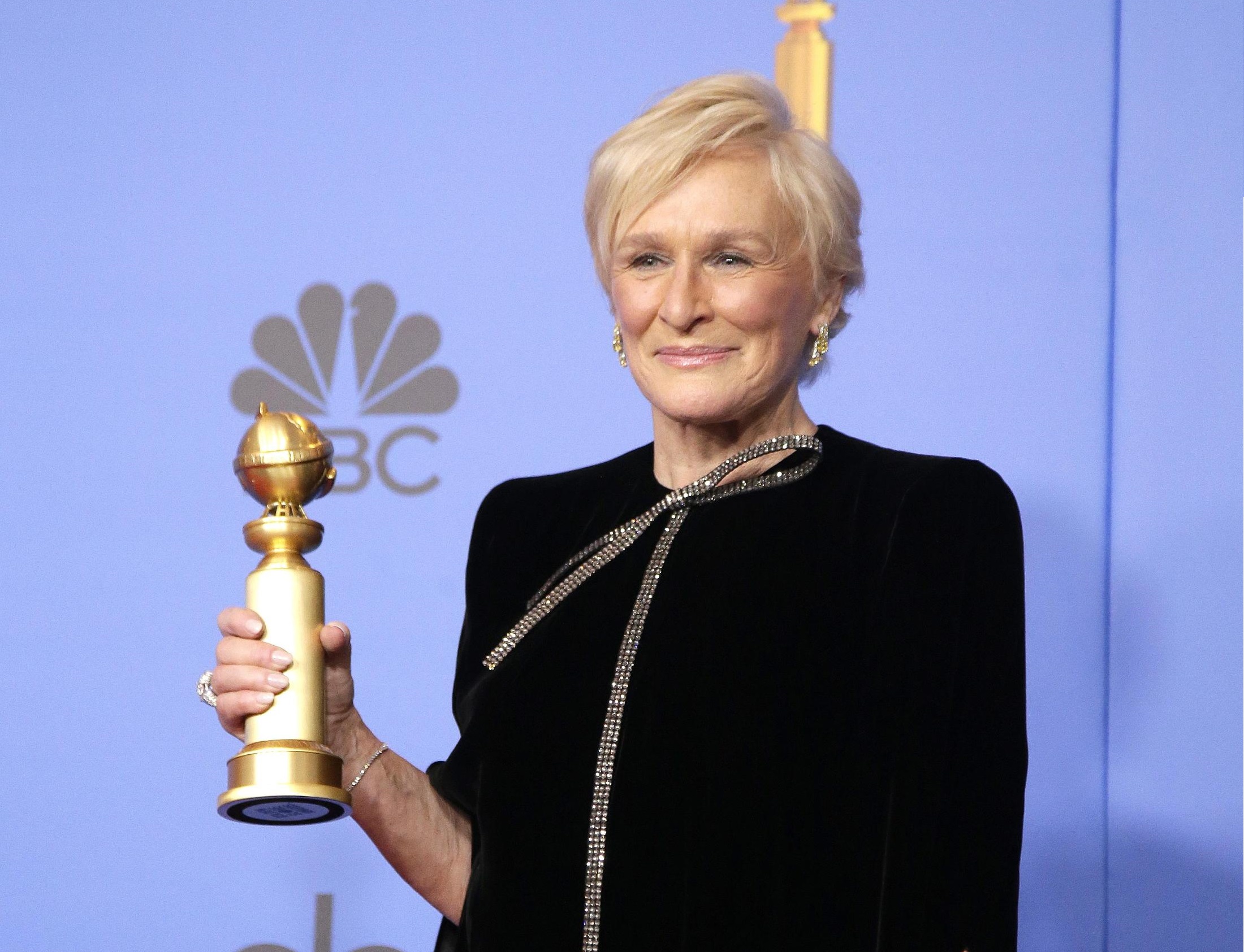 Glenn Close ha vinto il premio per miglior attrice drammatica grazie alla sua interpretazione in 'The Wife'