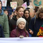 Greta Thunberg, la ragazza svedese simbolo delle proteste contro il cambiamento climatico, è la capofila delle manifestazioni in tutto il mondo