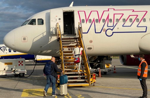 Atterrato il primo volo (da Sofia, in Bulgaria) all'aeroporto di Bergamo