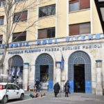 Esterno del capolinea della ferrovia Roma Nord a Piazzale Flaminio Esterno del capolinea della ferrovia Roma Nord a Piazzale Flaminio