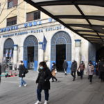 Esterno della ferrovia Roma Nord a Piazzale Flaminio Esterno della ferrovia Roma Nord a Piazzale Flaminio