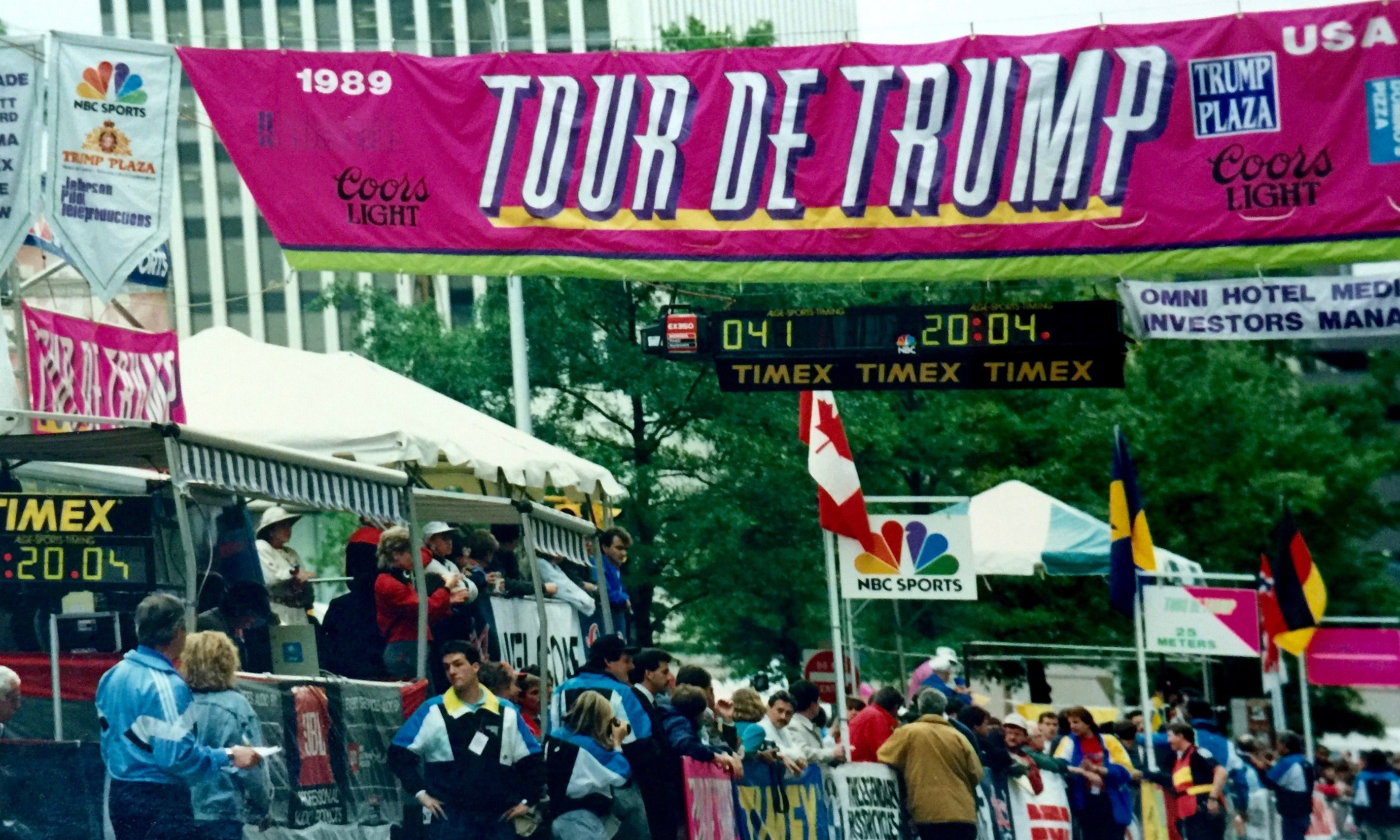 Tour de Trump, when the tycoon wanted to make cycling great